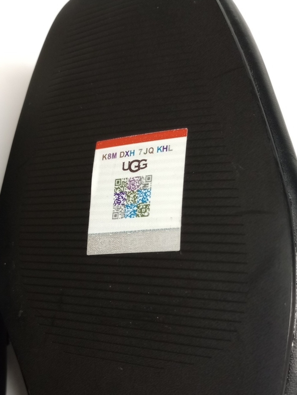 🆕 UGG "JANAYA" BLACK LAMB LEATHER MULES WITH LOGO LINING ◾NWOT - Picture 9 of 11